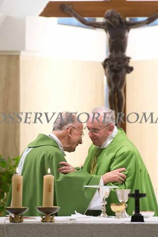 S. Messa con Papa Francesco a S. Marta