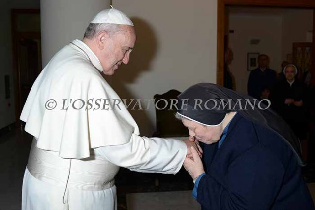 S. Messa con Papa Francesco a S. Marta